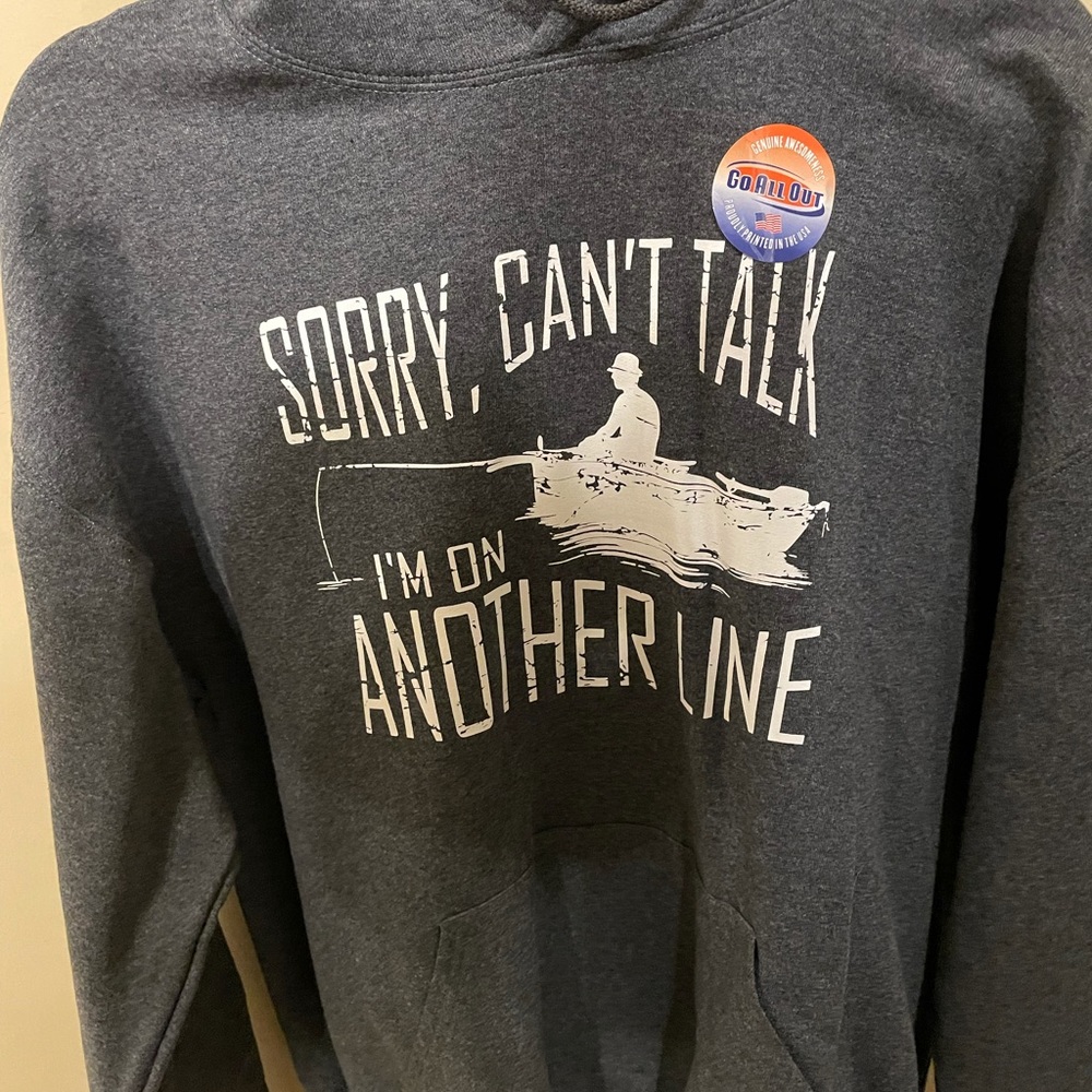 Fishing sweatshirt